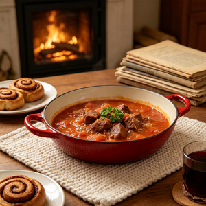 <span class=keywords><strong>Casserole</strong></span> peu profonde en fonte émaillée / Poêle <span class=keywords><strong>à</strong></span> <span class=keywords><strong>paella</strong></span> avec couvercle - Compatible four - Product Image 1