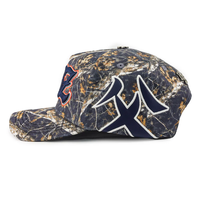 Gorra de Béisbol Unisex de 5 Paneles con Bordado a Mano, Corona Curva de Lona y Visera con Diseño de Dibujos Animados Rico O Muerto