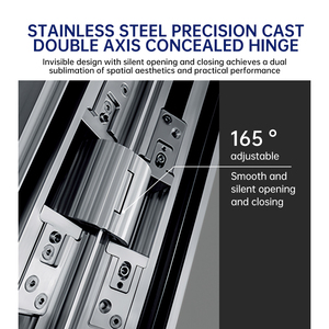 <span class=keywords><strong>Design</strong></span> <span class=keywords><strong>d</strong></span>'<span class=keywords><strong>art</strong></span> moderne Villa Appartement en fonte <span class=keywords><strong>d</strong></span>'aluminium Sculpture 3D Grain de bois Sécurité Ignifuge Insonorisé Extérieur Portes <span class=keywords><strong>d</strong></span>'entrée avant - Product Image 5