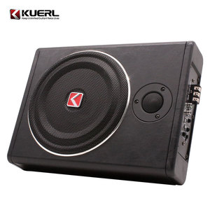 ซับวูฟเฟอร์ติดรถยนต์ KUERL ขนาด 8 นิ้ว แบบบางพิเศษ ระบบแอคทีฟ 12V เสียงโมโน อัพเกรดระบบเสียง - Product Image 2