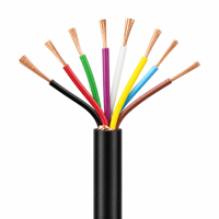 Câble d'alimentation flexible en caoutchouc à 3 conducteurs 10A 1,5 mm² 16 AWG Cuivre 250V
