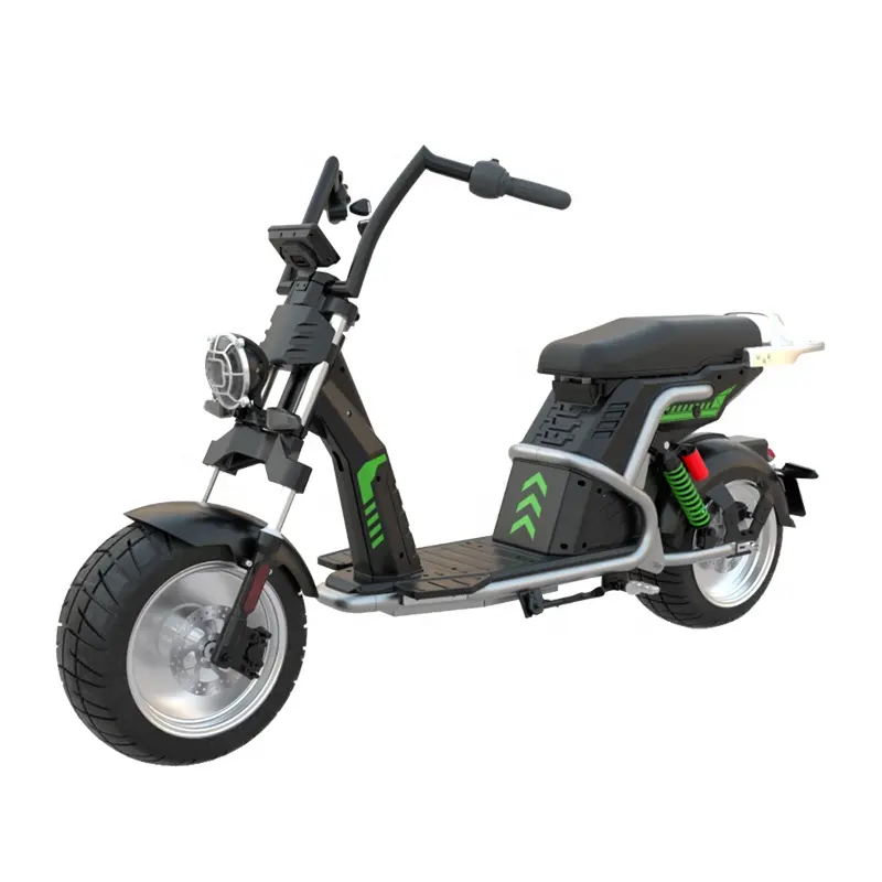 Magazzino europa EEC COC approvato 2 ruote Citycoco 2000W Scooter elettrico E per adulti