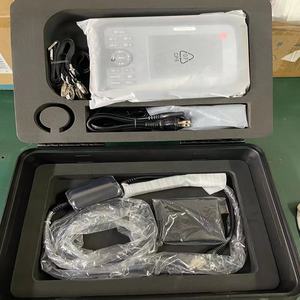 DMSU01 <span class=keywords><strong>Precio</strong></span> bajo de nuevo bolsillo de mano blanco y negro 2-4 horas de duración de la batería ultrasonido veterinario para ganado - Product Image 5