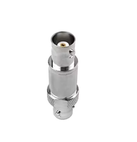 Conector BNC Hembra F-TRX-F, Tres Coaxiales RF 1P, Instalación de Tres Tarjetas