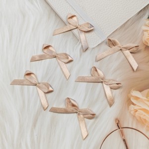 Corbata con envoltura de estrellas, pendientes con purpurina a rayas de seda blanca, zapatos de corona de compras, cola de pez, Mini lazo de cinta de satén prefabricado grande - Product Image 6