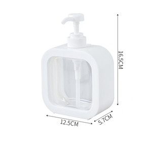 300/500ml Bathroom Soap <b>Dispensers</b> Refillable Lotion Shampoo Shower Gel Holder Portable Travel <b>Dispenser</b> Empty Bath <b>Pump</b> <b>Bottle</b> - Product Image 6