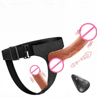 Vibromasseur double tête à télécommande pour pénétration, pour massage vaginal et du point G, pour femmes, jouet sexuel, produit pour adultes
