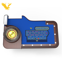 Roulette de casino en tissu personnalisée de haute qualité YH, utilisée pour la table de poker de luxe