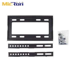 Soporte negro para TV por tiempo limitado Soporte para TV Montado en la pared Tamaño 14 a 42 Soporte fijo para TV - Product Image 6