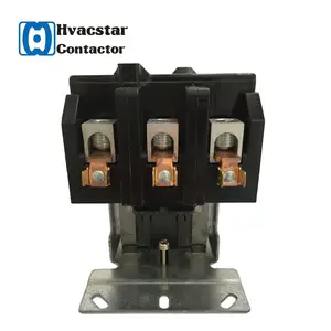 Factory Price HVAC Definite Purpose Brand Magnetic 3 Phase Electronic AC Contactor 3P 75Amp 24-277v air conditioning parts
