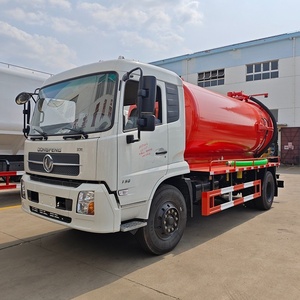 รถบรรทุกถังดูดสิ่งปฏิกูลแบบกำหนดเอง Dongfeng 4x2 ขนาด 12 ลูกบาศก์เมตร สำหรับงานหนัก - Product Image 4