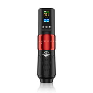 Fuente de Alimentación Inalámbrica para Tatuajes con Doble Batería y Carrera Ajustable, Pistola Eléctrica de Carga Rápida para Principiantes, Equipo de Tatuaje - Product Image 1