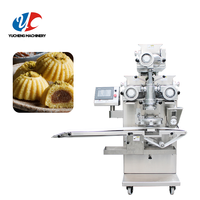 Machine automatique de fabrication de maamoul avec écran tactile, équipement multifonctionnel d'encrustage pour kubba et mooncake, équipement de traitement complet