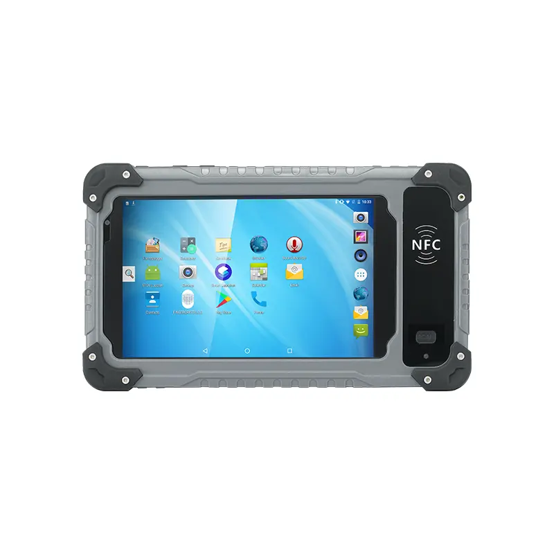 HUGEROCK R70 Mtk Quad Core 1000 nit dustproof Industrial Barcode Scanner ip65 Rfid Reader handheld tablet rugged android