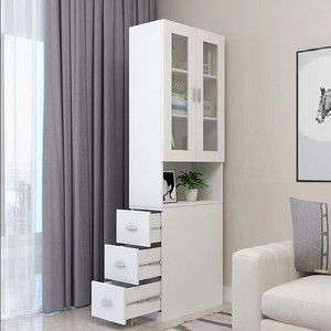 <span class=keywords><strong>Étagère</strong></span>s de rangement multifonctionnelles pour le salon <span class=keywords><strong>Étagère</strong></span> en bois <span class=keywords><strong>avec</strong></span> tiroirs latéraux - Product Image 1