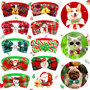 小さな犬クリスマスネクタイ弓猫Bowtieペット - Product Image 3