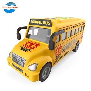 Autobús <span class=keywords><strong>de</strong></span> Juguete Eléctrico <span class=keywords><strong>de</strong></span> Plástico con Funcionamiento a Batería, con Música y Luces Intermitentes, Autobús Escolar Eléctrico Amarillo <span class=keywords><strong>de</strong></span> <span class=keywords><strong>Dibujos</strong></span> Animados Educativo - Product Image 1