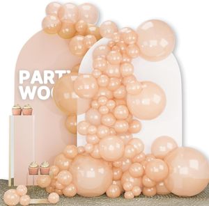 Ballons d'usine, 140 pièces, différentes tailles de 18, 12, 10, 5 pouces, kit d'arche de ballons en latex, <span class=keywords><strong>guirlande</strong></span> pour décorations de mariage et d'anniversaire - Product Image 1