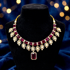 Juego de Collar y Aretes de Latón Plateado en Plata de Primera Calidad, Multicolor, para Mujer, Moderno, para Fiestas, Bodas, Aniversarios - Product Image 1