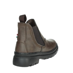 Mezzo stivale moda donna MM1482 stivali Chelsea traspiranti altezza aumento caratteristica stampata stile per l'autunno inverno per le ragazze - Product Image 3