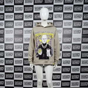 เสื้อฮู้ดผ้ายีนส์แฟชั่นสำหรับผู้ชายเสื้อฮู้ดลำลองลายพราง - Product Image 1