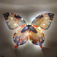 Lámparas de Mariposas Simuladas Dinámicas y Estáticas - Mariposas de Inspiración Biológica - Utilizadas para Decoración de Fiestas y Bodas