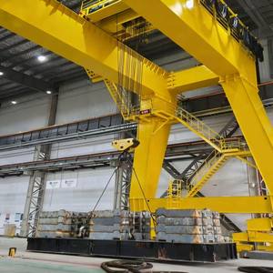 MG Series Double Girder Gantry <b>Crane</b> 5-200 Ton Capacity with Motor for Heavy Duty Industrial Lifting Applications - Product Image 3