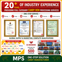 Vente en gros de bonbons halal à confiture de fruits personnalisés bon prix dentifrice bonbon liquide