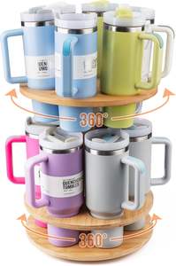 Organizador de Botellas de Agua para Vasos Stanley de 20/30/40 oz, Soporte Giratorio para Vasos Stanley, Estante de Almacenamiento para Botellas de Agua - Product Image 2