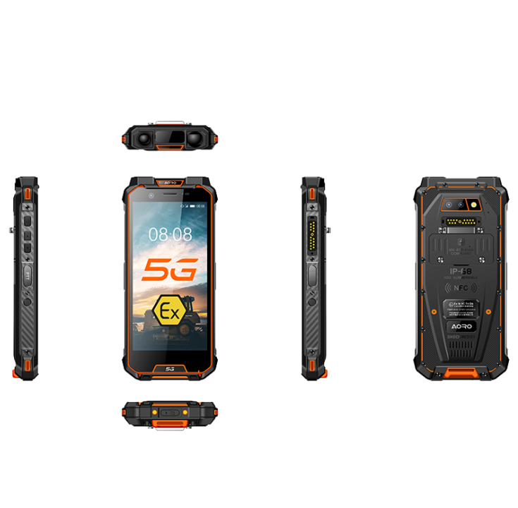 Intrinsically Safe Smartphone ATEX Certified for Gas Station 8+256GB ...
