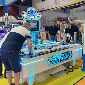 Table de hockey sur air à pièces, machine de hockey sur air interactive à pièces, compétition à quatre joueurs, machine de <span class=keywords><strong>jeu</strong></span> multi-balles - Product Image 6