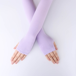 Liquidación: Mangas de compresión deportivas con protección solar y efecto refrescante para ciclismo y pesca, sublimables, en blanco. - Product Image 4