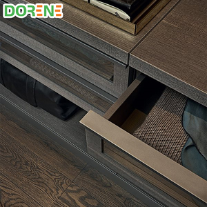 Armario de Pared Flotante Multifuncional de Plástico Moderno para Jóvenes Dorene 2021, Armario de Madera Flexible y Abierto para Dormitorio - Product Image 4