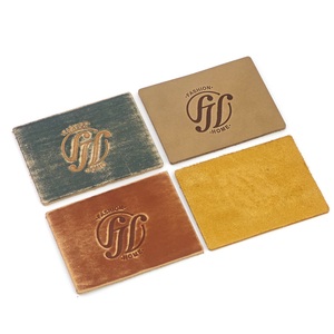 Étiquette en cuir personnalisée avec logo, véritable cuir embossé, patch personnalisé pour sacs, sacs à main, vêtements - Product Image 6