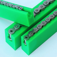 Bandes de guidage en plastique technique à profil en T pour lignes d'automatisation, guides de chaîne en POM pour machines d'emballage, vente directe usine