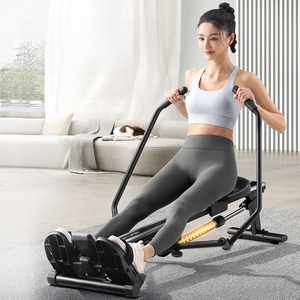 Máquina <span class=keywords><strong>de</strong></span> <span class=keywords><strong>remo</strong></span> hidráulica, equipo <span class=keywords><strong>de</strong></span> fitness para interiores, para ejercicios aeróbicos y anaeróbicos, con remos dobles que simulan - Product Image 4