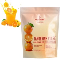 Poudre d'hydratation AegleWell avec vinaigre de cidre de pomme, curcuma et électrolytes, mélange pour boisson, complément énergétique quotidien pour l'équilibre corporel