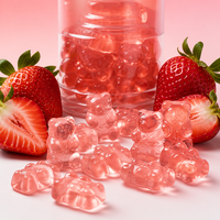 Gummies Éclaircissantes Naturelles pour la Peau, Certifiées Halal, Complément Blanchissant au Collagène, Vitamine C, Biotine, Peau Éclatante, Sans Sucre