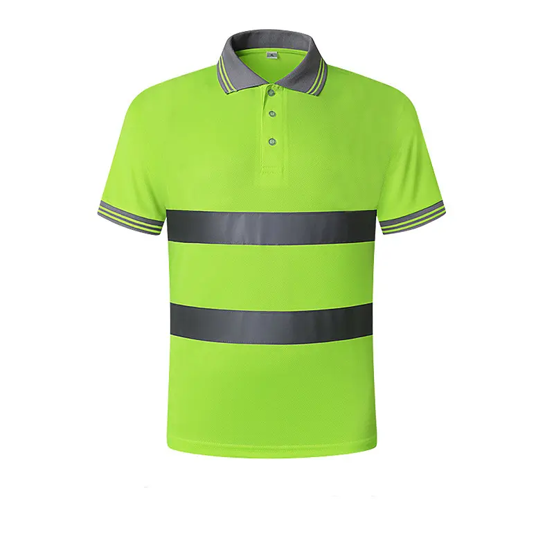 high visibility construction reflective work shirt reflective safety t-shirt safety shirt reflective safety clothing for worker