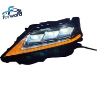 Pour Lexus RX 09-15 : Mise à niveau de projecteur à lentille unique vers projecteur matriciel triple carré en ligne / Pour 09-12 : Requière le remplacement de l'ensemble du pare-chocs avant