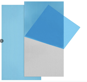 <span class=keywords><strong>Plaque</strong></span> carrée plate en aluminium multifonctionnelle 300x300x10mm pour le bricolage 6061T6 Film protecteur de couverture Service de traitement de coupe personnalisé - Product Image 1