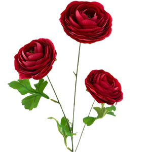Flores Artificiales de Peonía Pingping, Blancas, Rosas, Púrpuras y Rojas, Arreglo Floral de Seda, Decoración para Bodas y Hogar, Moldeadas por Inyección de Plástico - Product Image 5