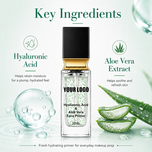 Base de Maquillage Hydratante et Contrôle du Sébum à l'Acide Hyaluronique, Effet Minimiseur de Pores, 30ML, Marque Privée, Vente en Gros, Longue Durée - Product Image 5