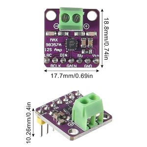 MAX98357 Class D <strong>Audio</strong> Power <strong>Amplifier</strong> Module Filterless I2S Board for <strong>Arduino</strong> Raspberry Pi Voice Control Kits - Product Image 6