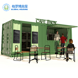Cafe Contengono 20Ft Container di Trasporto Bar Portatile Contenitore Cafe Coffee Shop - Product Image 5