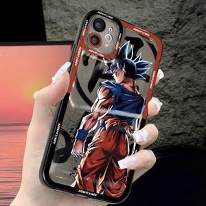 Hot Bán Nhật Bản Phim Hoạt Hình Dragonball Trường Hợp Điện Thoại Vui In Mềm TPU Cover Quay Lại Trường Hợp Điện Thoại Cho <span class=keywords><strong>Iphone</strong></span> 1213 15 14 16 Pro Max - Product Image 2