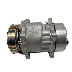 Le compresseur de climatisation de véhicule électrique 123mm 12V est utilisé pour <span class=keywords><strong>Peugeot</strong></span> 6453GA, 9613260680 R134a - Product Image 5