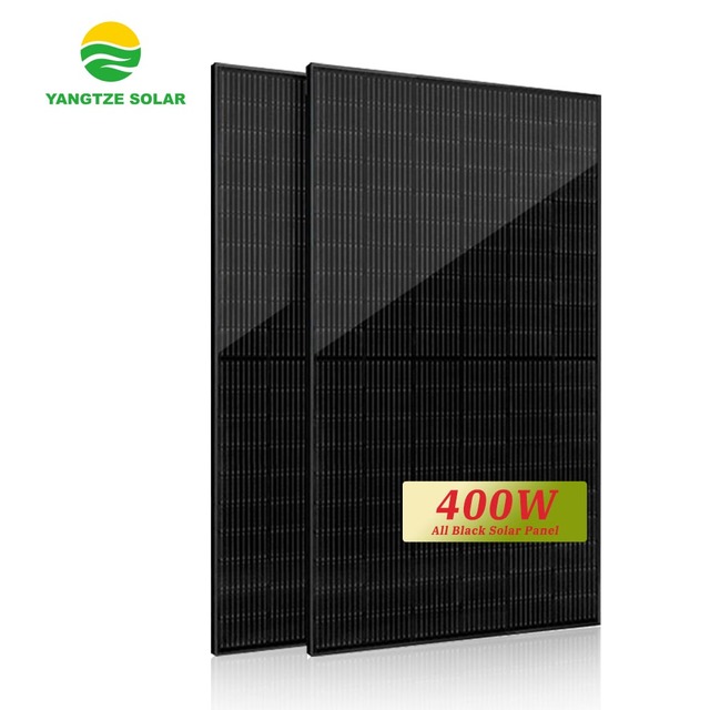 Yangtze 400W All-Black Solar Panel High-Efficiency Power Conversion Ensuring Long-Lasting Output for Residential Rooftops