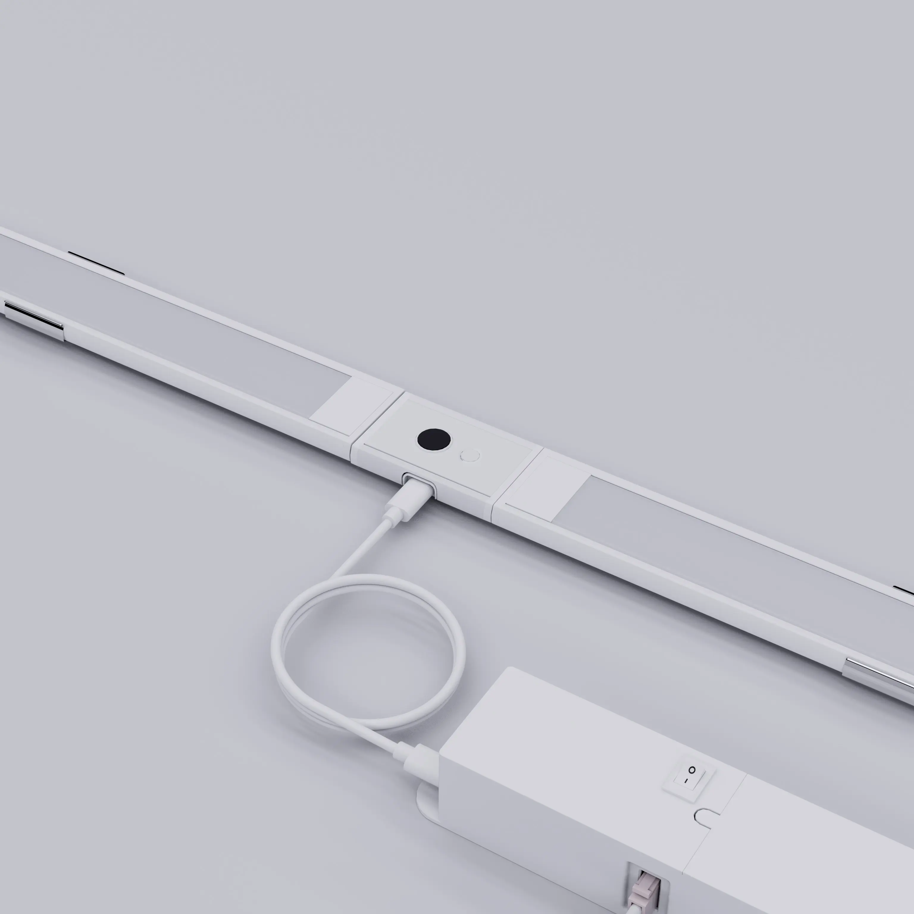 Linkable Under Cabinet Light Bar, Hand Wave Sensor Dimming Under Counter Lights for Kitchen 3PCS Kit, 12W, 960lm