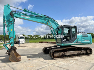 Excavatrice utilisée originale du Japon Kobelco Sk210lc-9 l'excavatrice utilisée par chenille 22ton hydraulique à vendre à Shanghai - Product Image 2